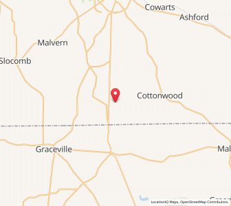 Map of Madrid, Alabama