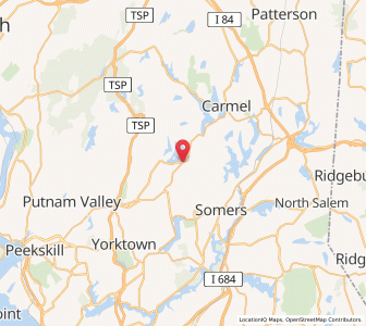 Map of Mahopac, New York