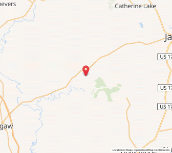 Map of Maple Hill, North Carolina