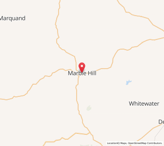Map of Marble Hill, Missouri
