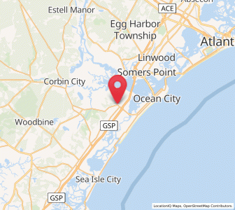 Map of Marmora, New Jersey