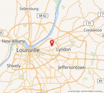 Map of Maryhill Estates, Kentucky