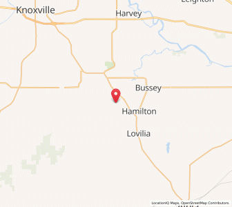 Map of Marysville, Iowa