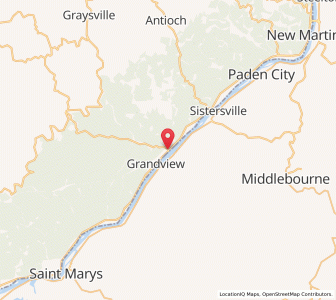 Map of Matamoras, Ohio