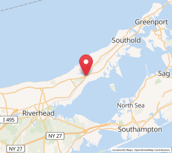 Map of Mattituck, New York