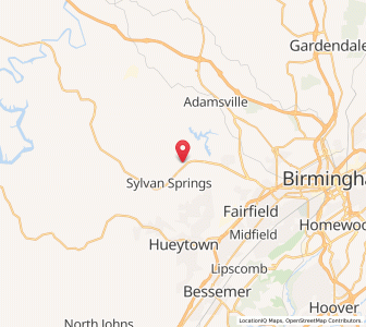 Map of Maytown, Alabama