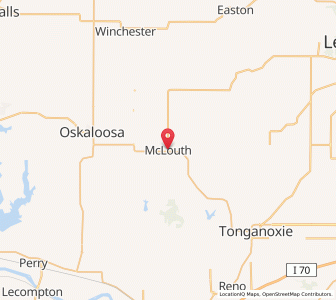 Map of McLouth, Kansas