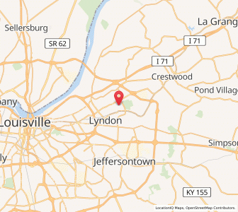 Map of Meadowbrook Farm, Kentucky