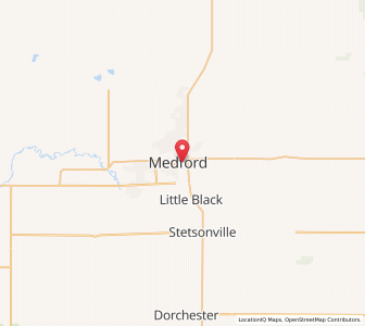 Map of Medford, Wisconsin