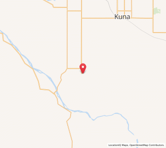 Map of Melba, Idaho