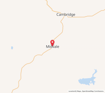 Map of Midvale, Idaho