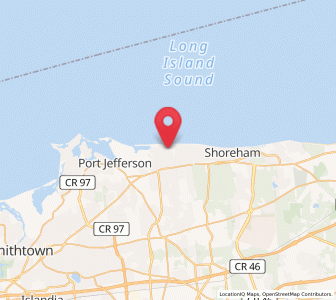 Map of Miller Place, New York