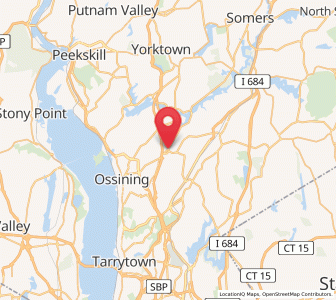 Map of Millwood, New York