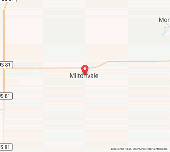 Map of Miltonvale, Kansas