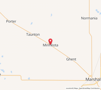 Map of Minneota, Minnesota