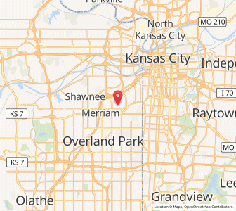 Map of Mission, Kansas