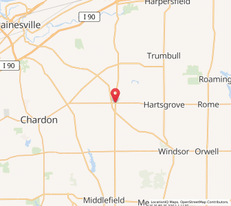 Map of Montville, Ohio