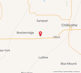 Map of Mooresville, Missouri