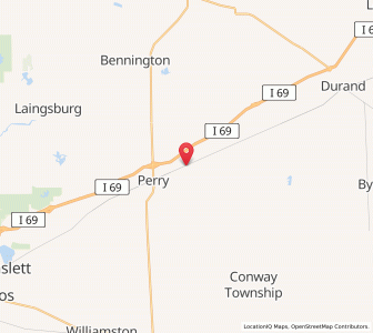 Map of Morrice, Michigan