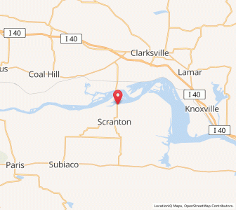Map of Morrison Bluff, Arkansas