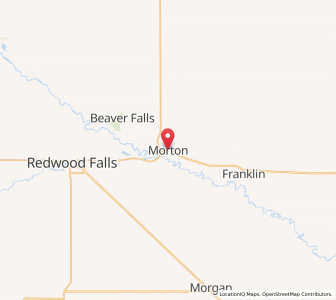 Map of Morton, Minnesota