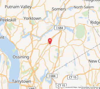 Map of Mount Kisco, New York