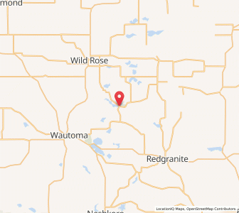 Map of Mount Morris, Wisconsin