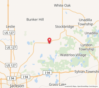 Map of Munith, Michigan