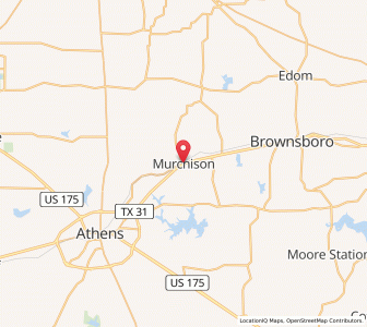 Map of Murchison, Texas