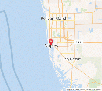 Map of Naples, Florida