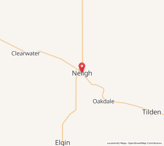 Map of Neligh, Nebraska