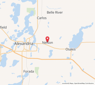 Map of Nelson, Minnesota