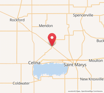 Map of Neptune, Ohio