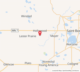 Map of New Germany, Minnesota