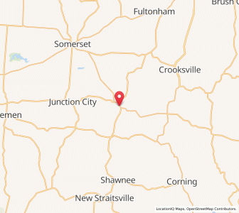 Map of New Lexington, Ohio