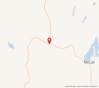 Map of New Meadows, Idaho