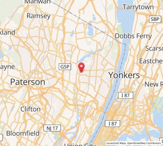 Map of New Milford, New Jersey