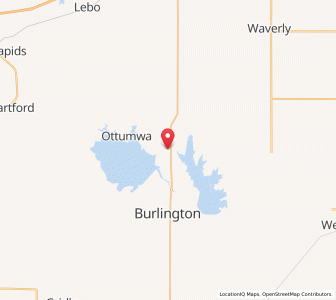 Map of New Strawn, Kansas
