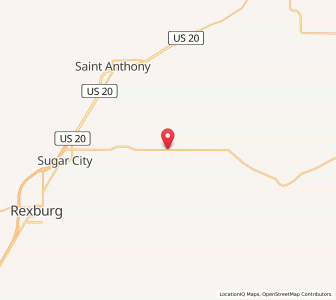 Map of Newdale, Idaho