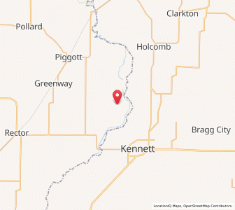 Map of Nimmons, Arkansas