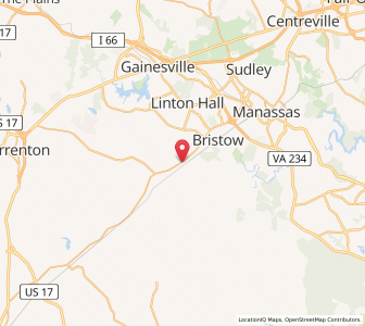 Map of Nokesville, Virginia
