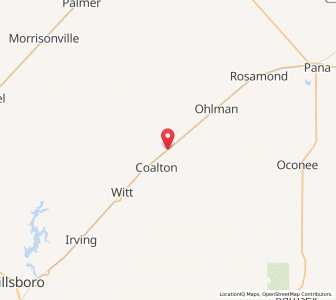 Map of Nokomis, Illinois