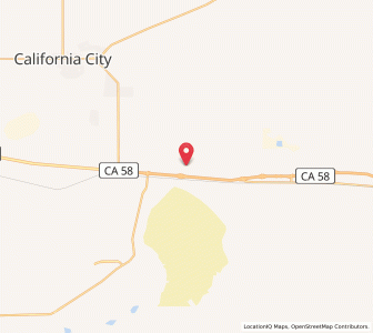 Map of North Edwards, California