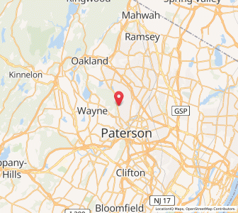 Map of North Haledon, New Jersey