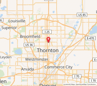 Map of Northglenn, Colorado