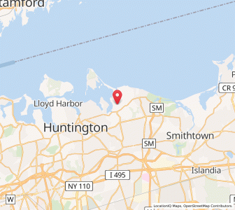 Map of Northport, New York