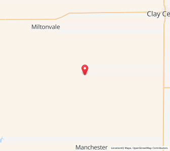 Map of Oak Hill, Kansas