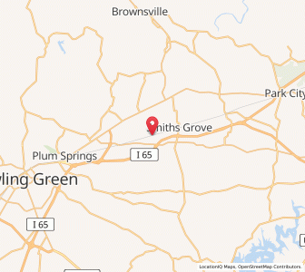 Map of Oakland, Kentucky