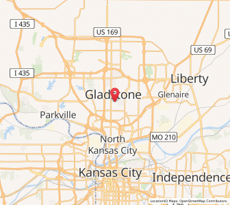 Map of Oakview, Missouri