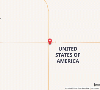 Map of Oberlin, Kansas